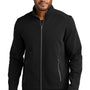 Port Authority Mens Network Fleece Full Zip Jacket - Deep Black