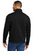 Port Authority F426 Mens Arc Sweater Fleece 1/4 Zip Jacket Deep Black Model Back