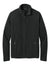 Port Authority F700 Mens C-FREE Raglan Fleece Full Zip Jacket Deep Black Flat Front