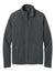 Port Authority F700 Mens C-FREE Raglan Fleece Full Zip Jacket Steel Grey Flat Front