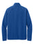 Port Authority F700 Mens C-FREE Raglan Fleece Full Zip Jacket True Royal Blue Flat Back