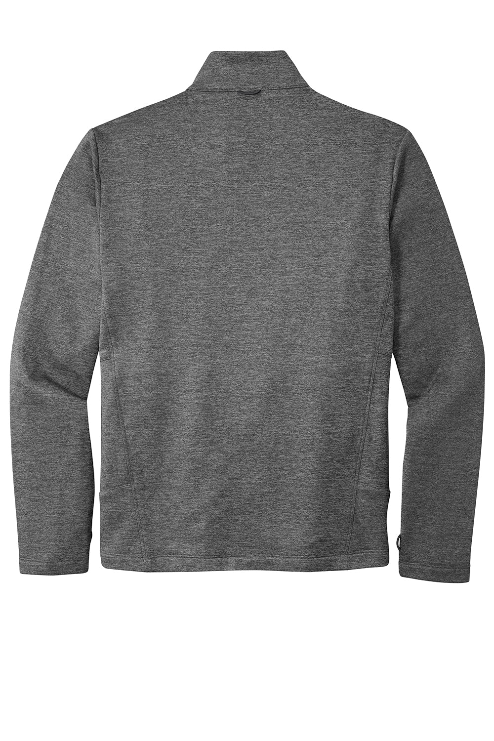 Port Authority F905 Mens Collective Striated Fleece Full Zip Jacket Heather Sterling Grey Flat Back