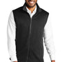 Port Authority Mens Collective Smooth Fleece Full Zip Vest - Deep Black