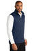 Port Authority F906 Mens Collective Smooth Fleece Full Zip Vest River Navy Blue Model 3q