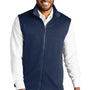 Port Authority Mens Collective Smooth Fleece Full Zip Vest - River Navy Blue