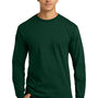 Gildan Mens Ultra Long Sleeve Crewneck T-Shirt - Forest Green