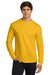 Gildan G2400/G240/2400 Mens Ultra Long Sleeve Crewneck T-Shirt Gold Model Front