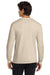 Gildan G2400/G240/2400 Mens Ultra Long Sleeve Crewneck T-Shirt Natural Model Back