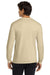 Gildan G2400/G240/2400 Mens Ultra Long Sleeve Crewneck T-Shirt Sand Model Back