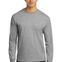 Gildan Mens Ultra Long Sleeve Crewneck T-Shirt - Sport Grey