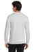 Gildan G2400/G240/2400 Mens Ultra Long Sleeve Crewneck T-Shirt White Model Back