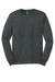 Gildan G2400/G240/2400 Mens Ultra Long Sleeve Crewneck T-Shirt Heather Dark Grey Flat Front