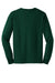 Gildan G2400/G240/2400 Mens Ultra Long Sleeve Crewneck T-Shirt Forest Green Flat Back