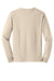 Gildan G2400/G240/2400 Mens Ultra Long Sleeve Crewneck T-Shirt Natural Flat Back