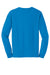 Gildan G2400/G240/2400 Mens Ultra Long Sleeve Crewneck T-Shirt Sapphire Blue Flat Back