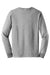 Gildan G2400/G240/2400 Mens Ultra Long Sleeve Crewneck T-Shirt Sport Grey Flat Back