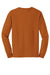 Gildan G2400/G240/2400 Mens Ultra Long Sleeve Crewneck T-Shirt Texas Orange Flat Back