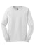 Gildan G2400/G240/2400 Mens Ultra Long Sleeve Crewneck T-Shirt White Flat Front