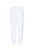 Gildan 18200 Mens Heavy Blend Sweatpants White Flat Back