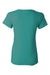 Gildan 5000L/G500L Womens Short Sleeve Crewneck T-Shirt Tropical Blue Flat Back