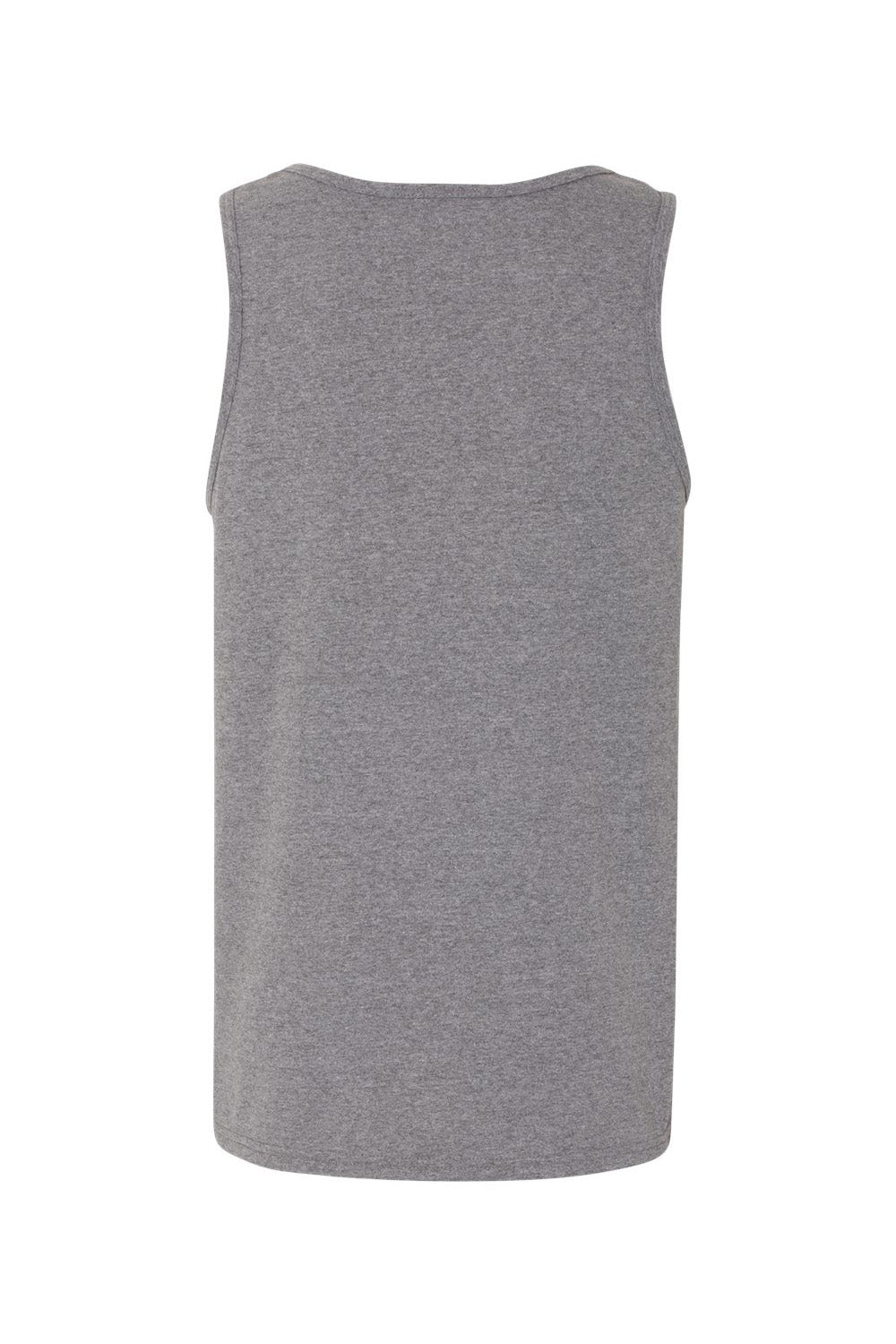 Gildan G5200/G520/5200 Mens Tank Top Heather Graphite Grey Flat Back