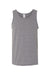 Gildan G5200/G520/5200 Mens Tank Top Heather Graphite Grey Flat Front