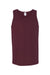 Gildan G5200/G520/5200 Mens Tank Top Maroon Flat Front