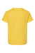 Gildan 64000B Youth Softstyle Short Sleeve Crewneck T-Shirt Daisy Yellow Flat Back