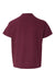 Gildan 64000B Youth Softstyle Short Sleeve Crewneck T-Shirt Maroon Flat Back