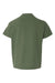 Gildan 64000B Youth Softstyle Short Sleeve Crewneck T-Shirt Military Green Flat Back