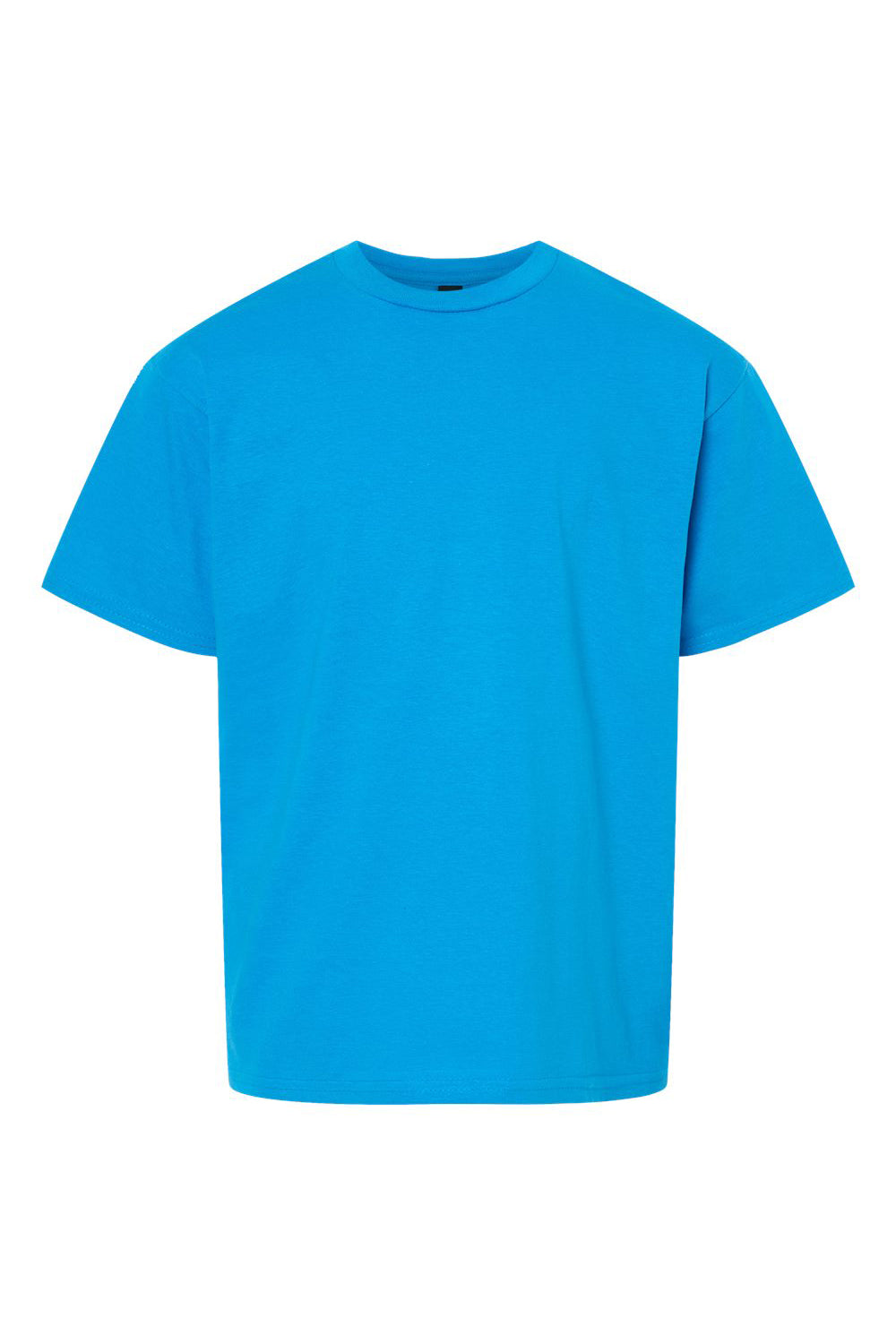 Gildan 64000B Youth Softstyle Short Sleeve Crewneck T-Shirt Sapphire Blue Flat Front