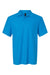 Gildan G648 Mens SoftStyle Double Pique Short Sleeve Polo Shirt Sapphire Blue Flat Front