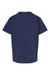 Gildan G650B Youth Softstyle Short Sleeve Crewneck T-Shirt Navy Blue Flat Back