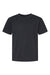 Gildan G650B Youth Softstyle Short Sleeve Crewneck T-Shirt Pitch Black Flat Front