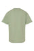 Gildan G650B Youth Softstyle Short Sleeve Crewneck T-Shirt Sage Green Flat Back