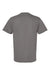 Gildan G650 Mens Softstyle Short Sleeve Crewneck T-Shirt Charcoal Grey Flat Back