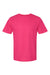 Gildan G650 Mens Softstyle Short Sleeve Crewneck T-Shirt Heliconia Pink Flat Front