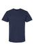 Gildan G650 Mens Softstyle Short Sleeve Crewneck T-Shirt Navy Blue Flat Front