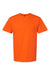 Gildan G650 Mens Softstyle Short Sleeve Crewneck T-Shirt Orange Flat Front