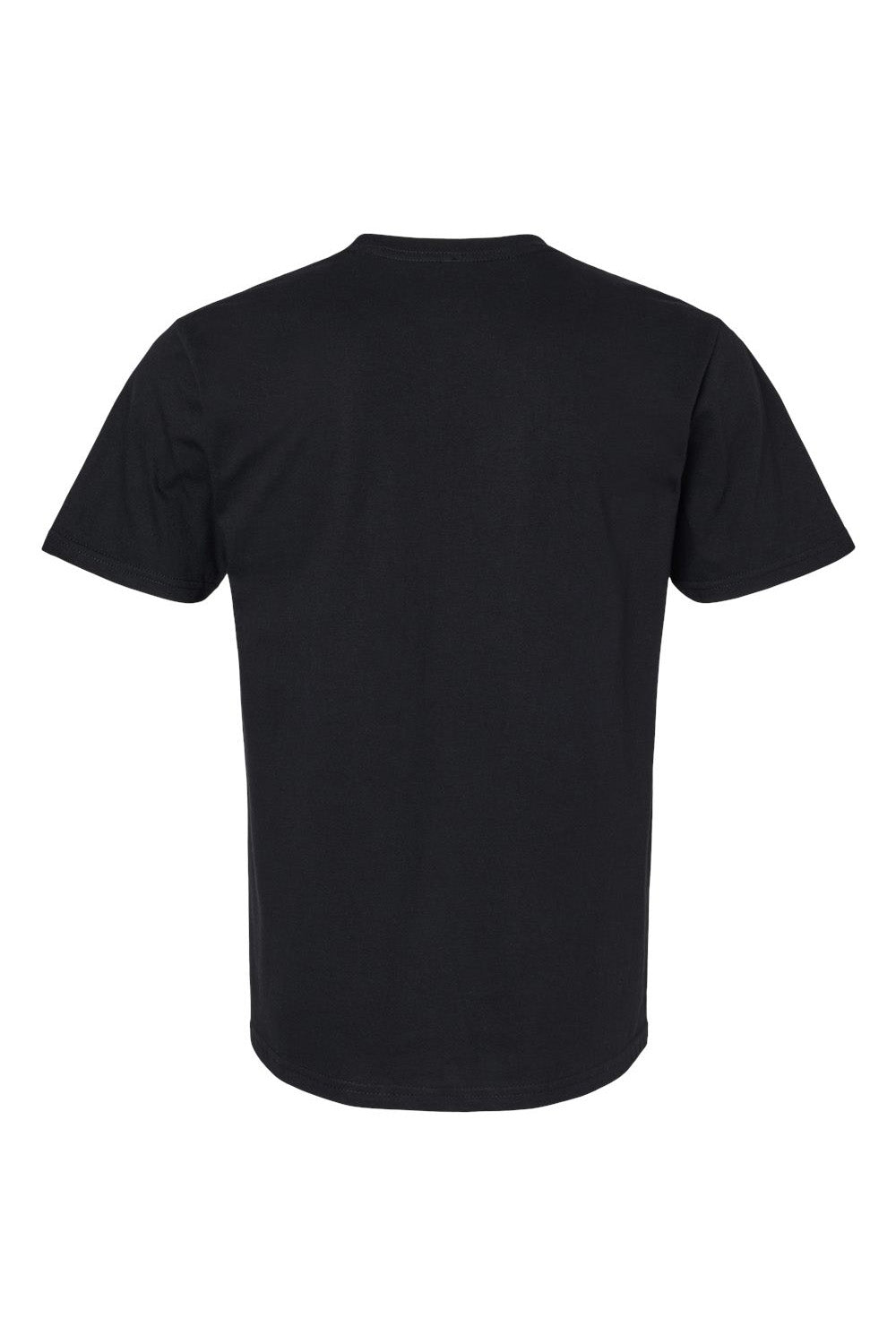 Gildan G650 Mens Softstyle Short Sleeve Crewneck T-Shirt Pitch Black Flat Back