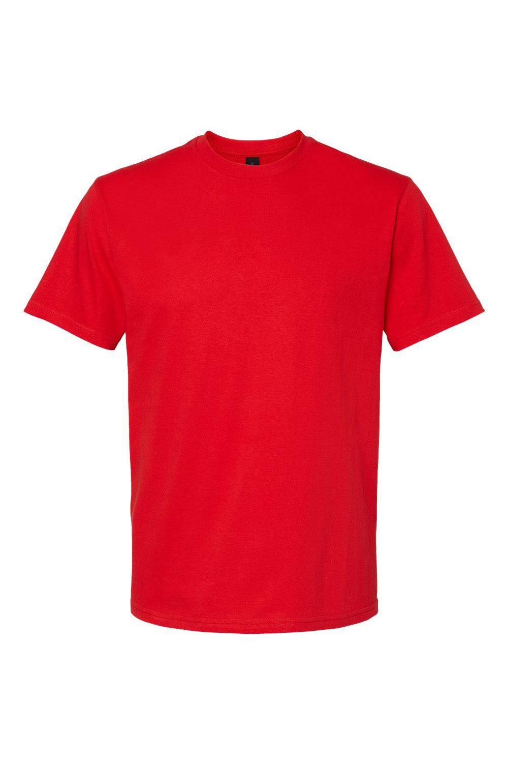 Gildan G650 Mens Softstyle Short Sleeve Crewneck T-Shirt Red Flat Front