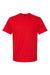 Gildan G650 Mens Softstyle Short Sleeve Crewneck T-Shirt Red Flat Front