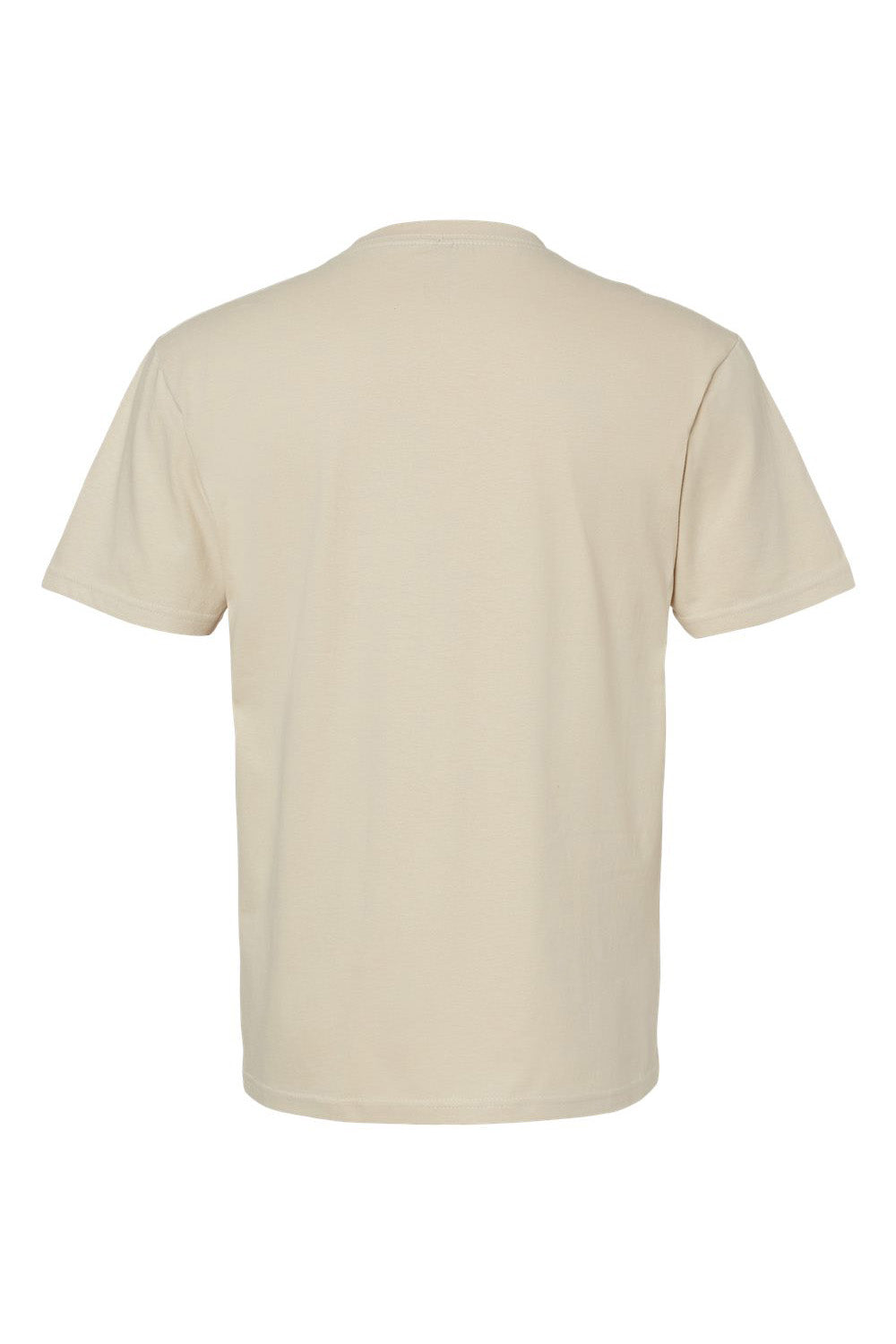 Gildan G650 Mens Softstyle Short Sleeve Crewneck T-Shirt Sand Flat Back