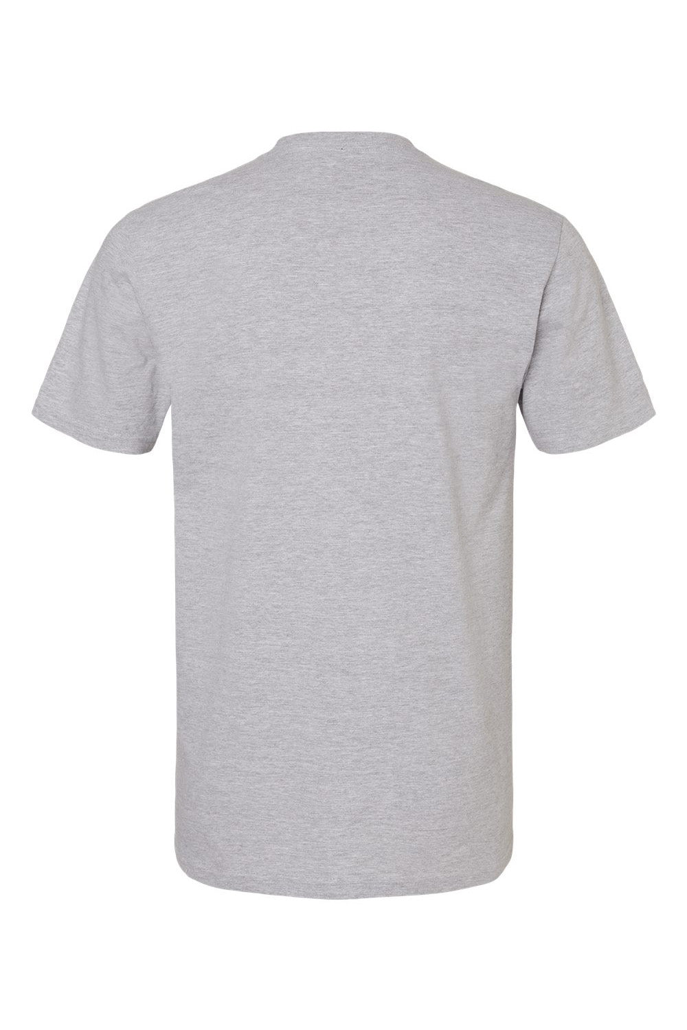 Gildan G650 Mens Softstyle Short Sleeve Crewneck T-Shirt Sport Grey Flat Back