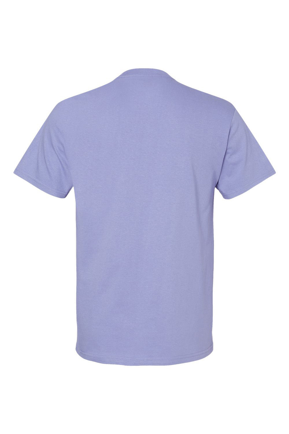 Gildan G650 Mens Softstyle Short Sleeve Crewneck T-Shirt Violet Flat Back