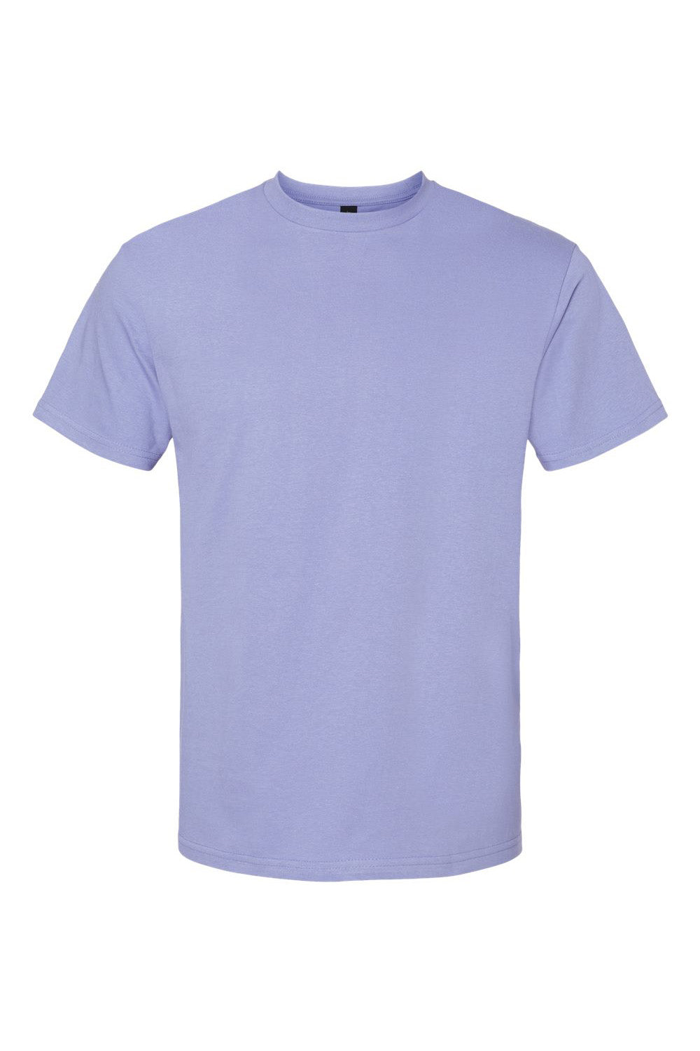 Gildan G650 Mens Softstyle Short Sleeve Crewneck T-Shirt Violet Flat Front