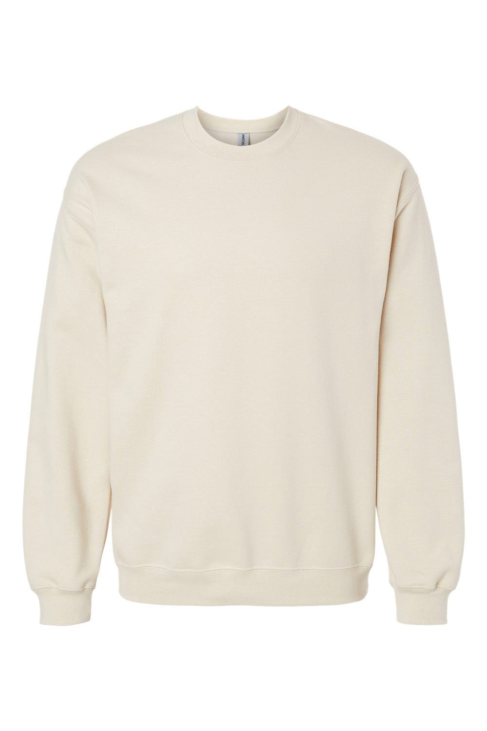 Gildan SF000 Mens Softstyle Crewneck Sweatshirt Sand Flat Front