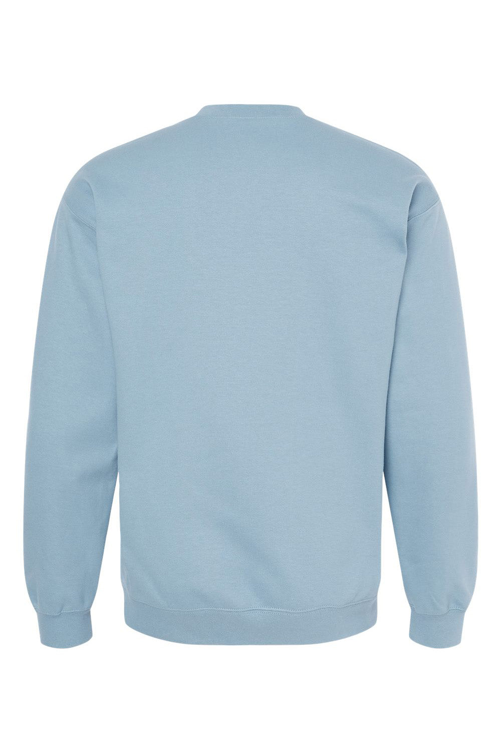 Gildan SF000 Mens Softstyle Crewneck Sweatshirt Stone Blue Flat Back