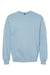 Gildan SF000 Mens Softstyle Crewneck Sweatshirt Stone Blue Flat Front