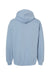 Gildan SF500 Mens Softstyle Hooded Sweatshirt Hoodie w/ Pouch Pocket Stone Blue Flat Back